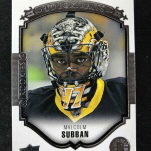 2015/2016 Upper Deck Series 2 Portraits P-55 Malcolm Subban Inzert