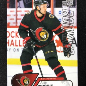 2020/2021 Upper Deck NHL Star Rookies Box Set Base 9 Josh Norris