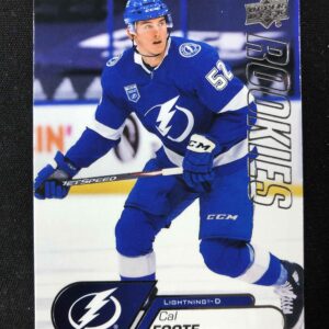 2020/2021 Upper Deck NHL Star Rookies Box Set Base 20 Cal Foote