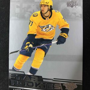 2023/2024 Upper Deck NHL Star Rookies Box Set Base 5 Luke Evangelista