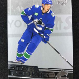 2023/2024 Upper Deck NHL Star Rookies Box Set Base 19 Akito Hirose