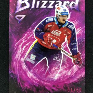 2025/2026 Sportzoo Serie 1 Blizzard Coral Pink BL-07 Jakub Lauko Inzert 04/60