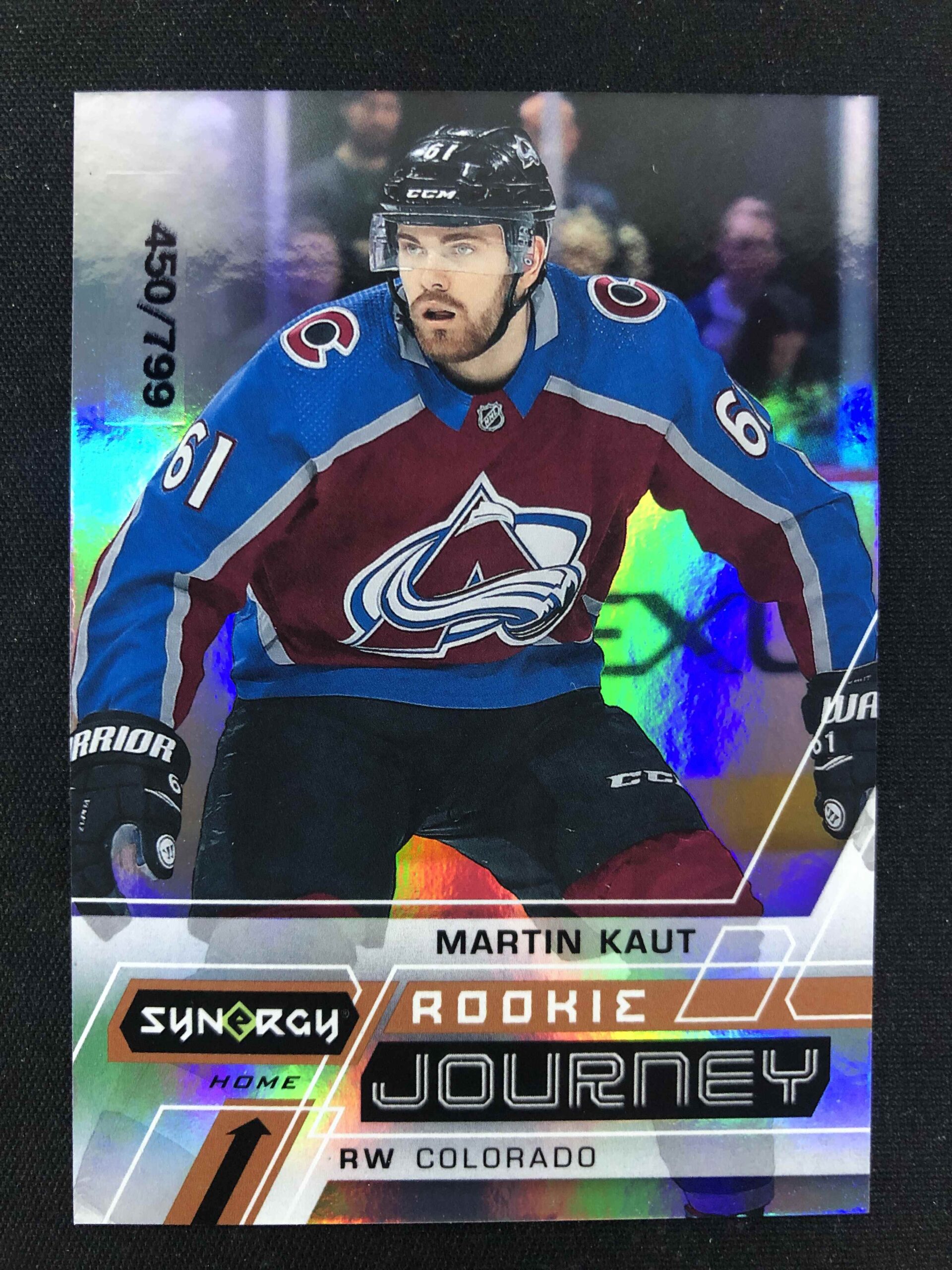 2020/2021 Upper Deck Synergy Rookie Journey Home RJ-MK Martin Kaut Inzert 450/799