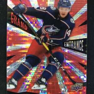 2020/2021 Upper Deck Allure Grand Entrance GE-7 Calvin Thurkauf Inzert
