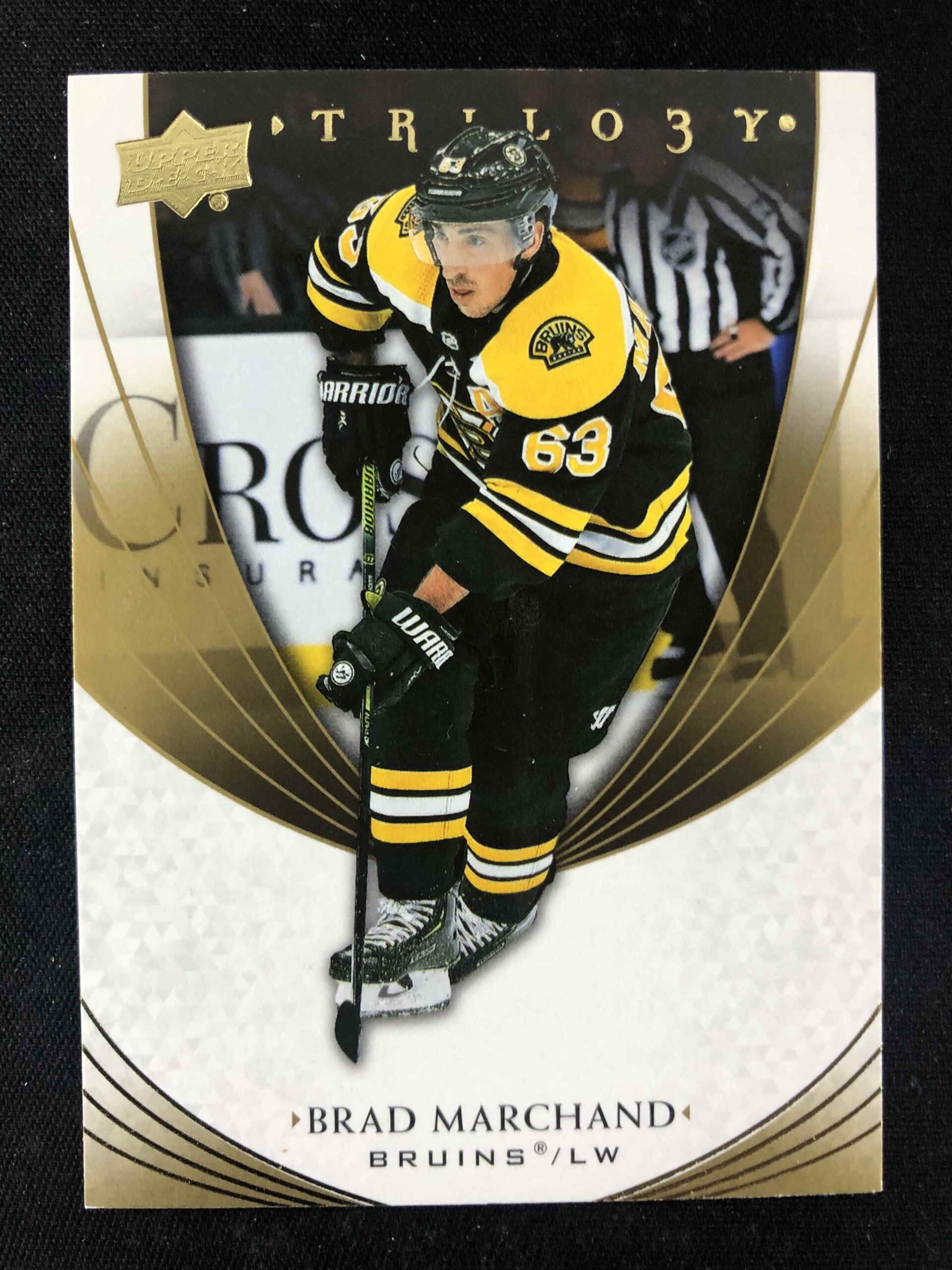 2020/2021 Upper Deck Trilogy Base 30 Brad Marchand