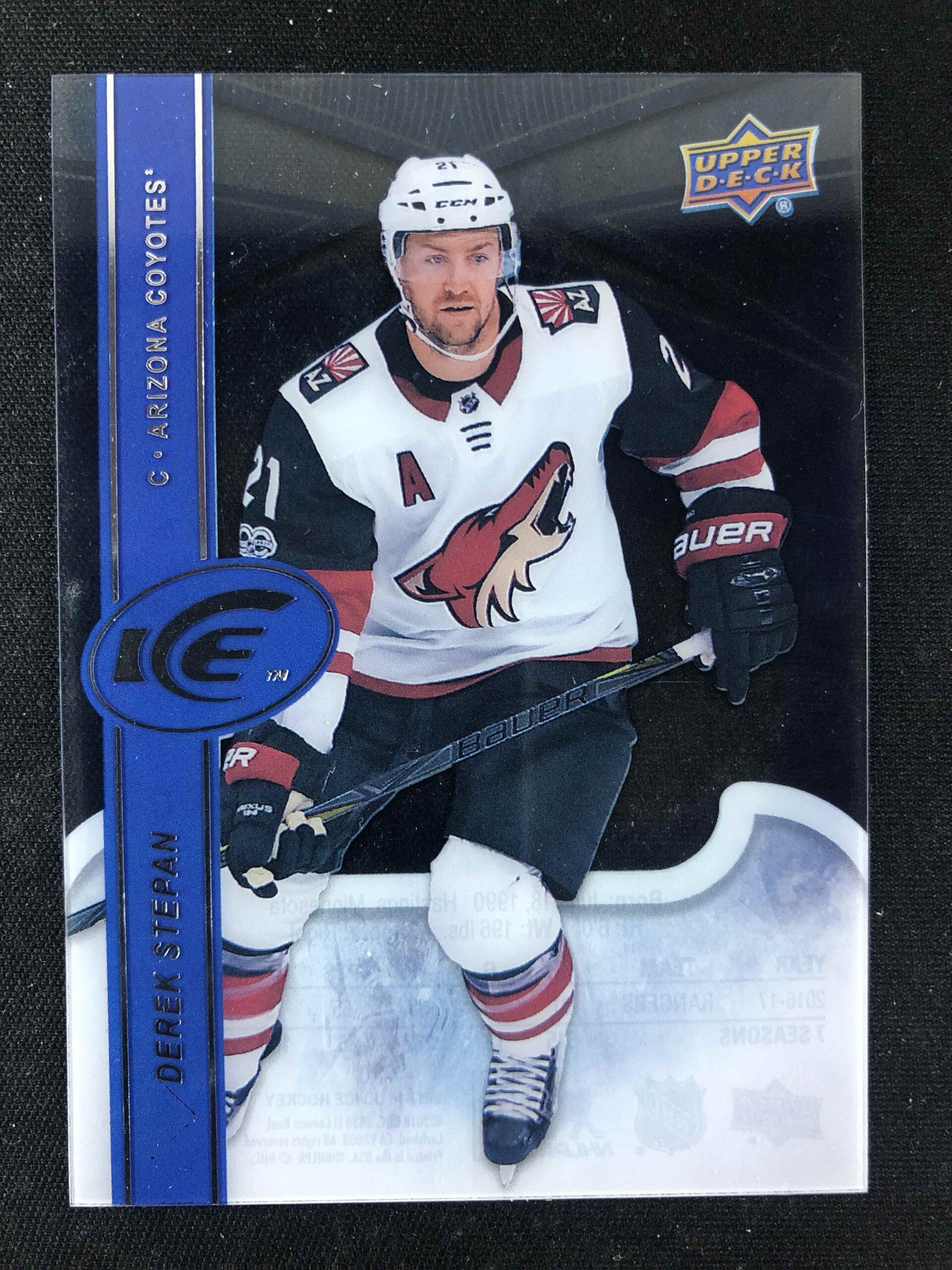2017/2018 Upper Deck Ice Base 81 Derek Stepan