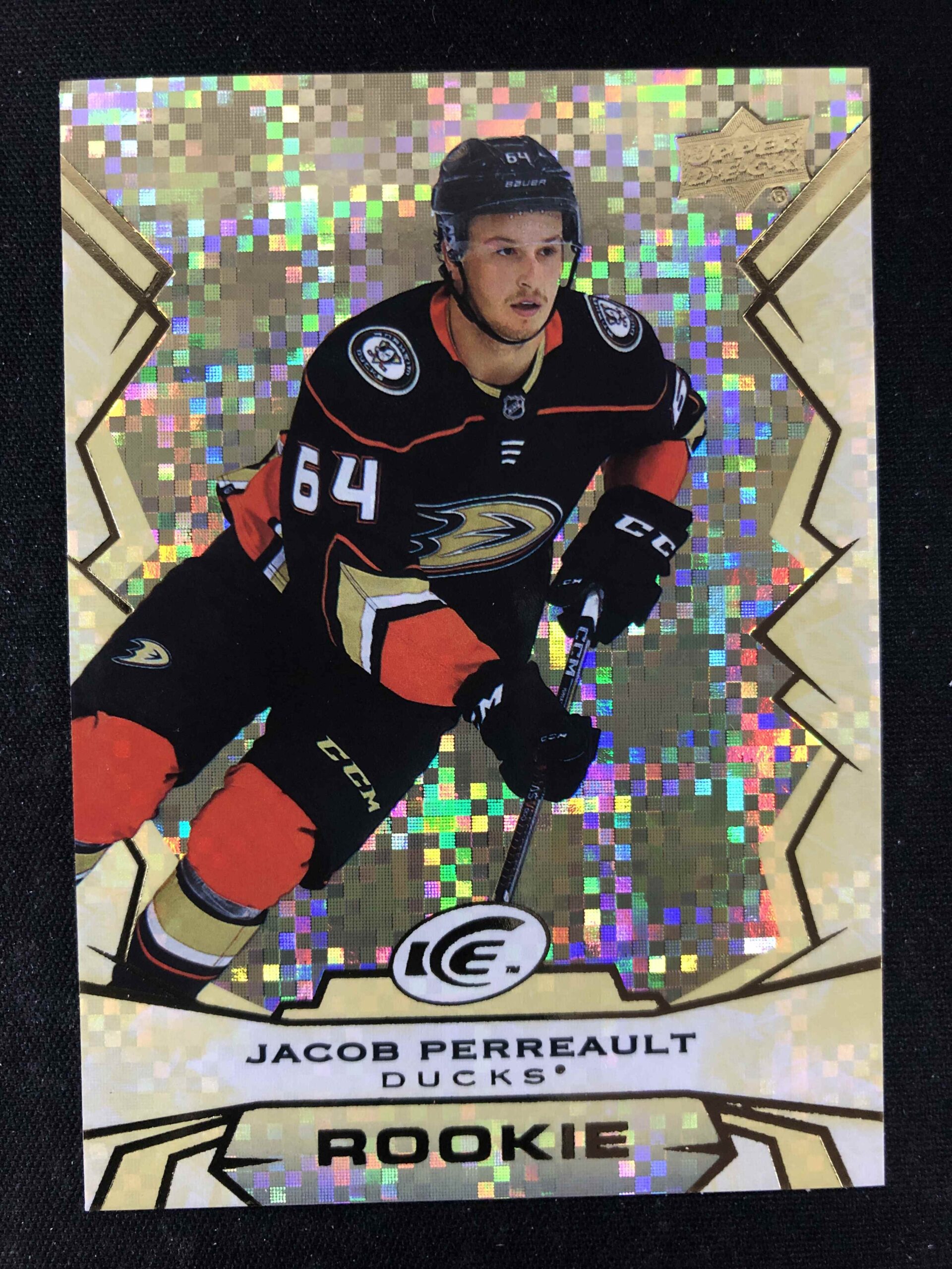 2022/2023 Upper Deck Ice Gold 110 Jacob Perreault Paralel