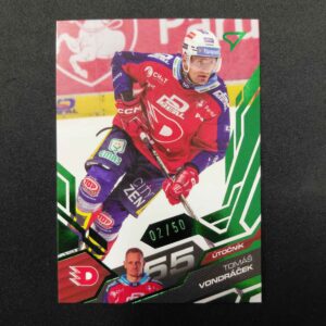 2025/2026 Sportzoo Serie 1 Emerald Green 36 Tomáš Vondráček Paralel 02/50