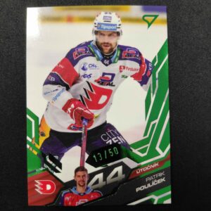 2025/2026 Sportzoo Serie 1 Emerald Green 33 Patrik Poulíček Paralel 13/50