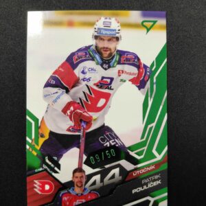 2025/2026 Sportzoo Serie 1 Emerald Green 33 Patrik Poulíček Paralel 09/50