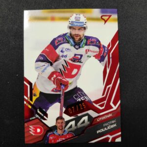 2025/2026 Sportzoo Serie 1 Ruby Red 33 Patrik Poulíček Paralel 7/25