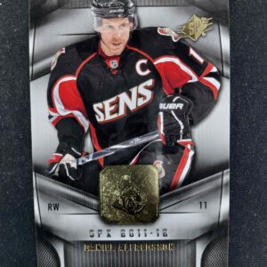 2011/2012 Upper Deck SPx Base 33 Daniel Alfredsson