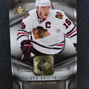 2011/2012 Upper Deck SPx Base 81 Jonathan Toews
