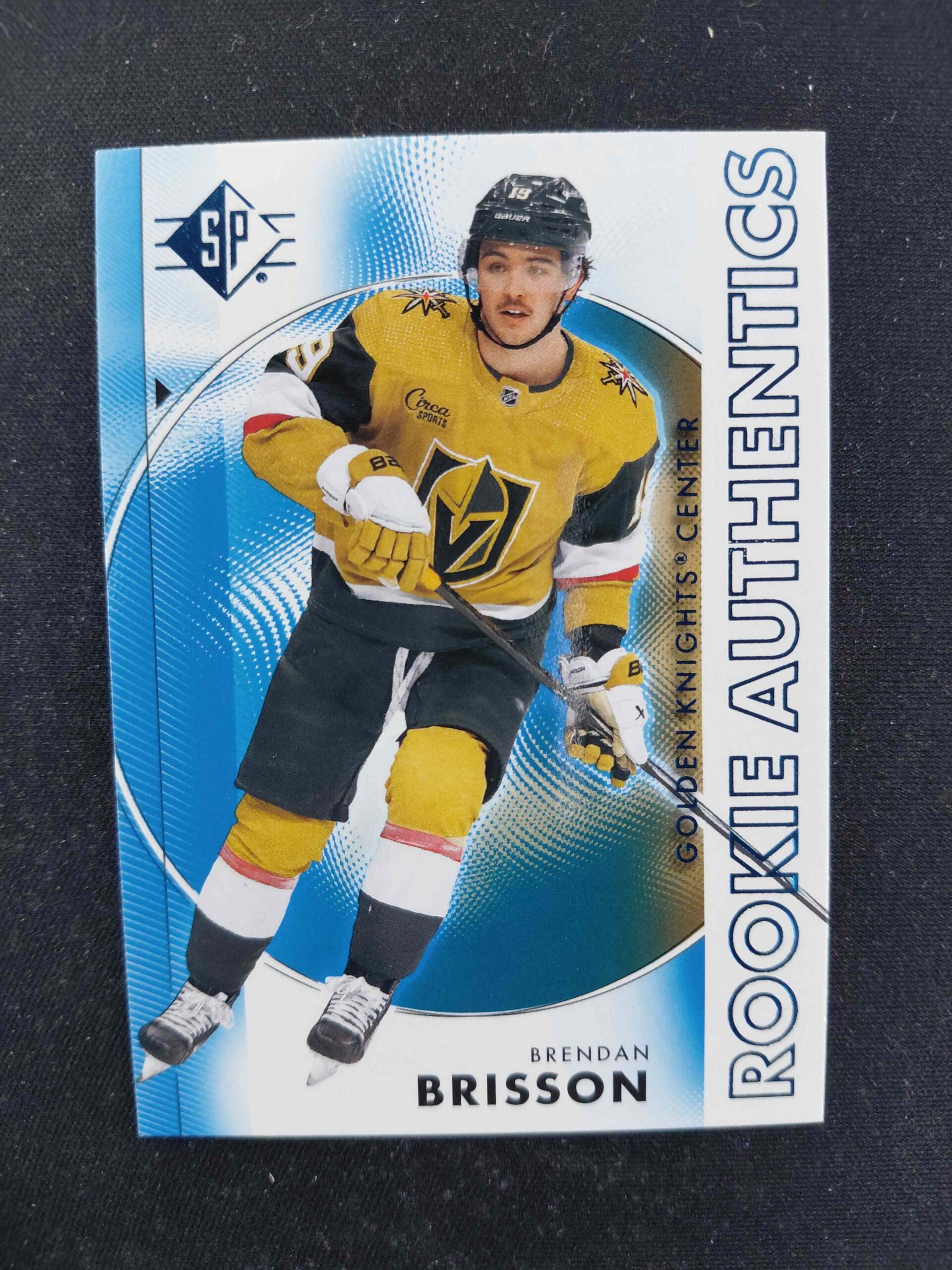 2024/2025 Upper Deck SP Rookie Authentics Red 12 Brendan Brisson Inzert