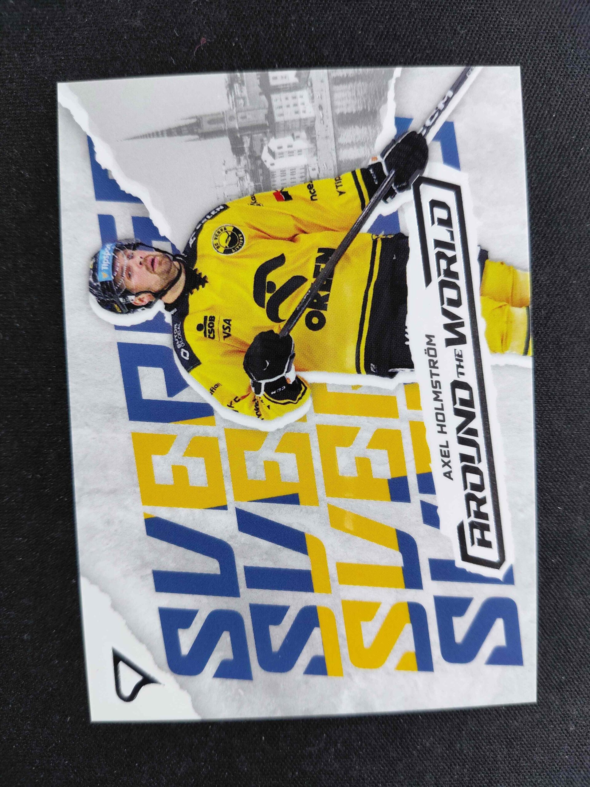 2025/2026 Sportzoo Serie 1 Around the World AW-29 Axel Holmström Inzert