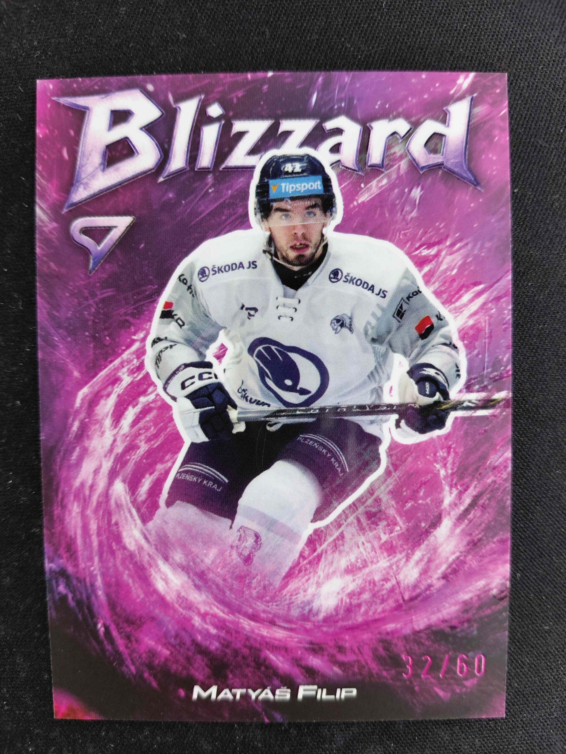 2025/2026 Sportzoo Serie 1 Blizzard Coral Pink BL-31 Matyáš Filip Inzert 32/60