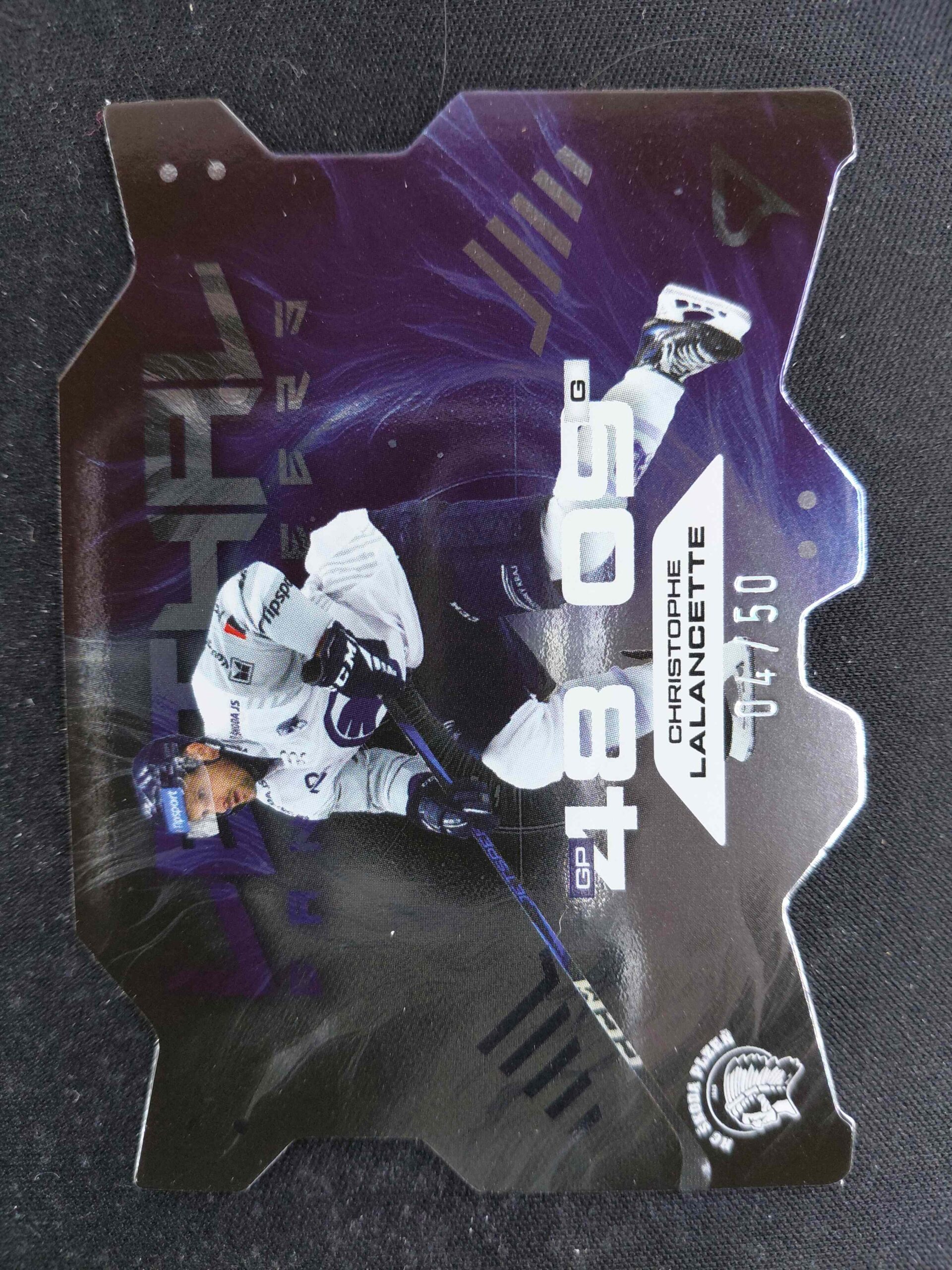2025/2026 Sportzoo Serie 1 Lethal Cannoneers Misty Silver LC-19 Christophe Lalancette Inzert 04/50