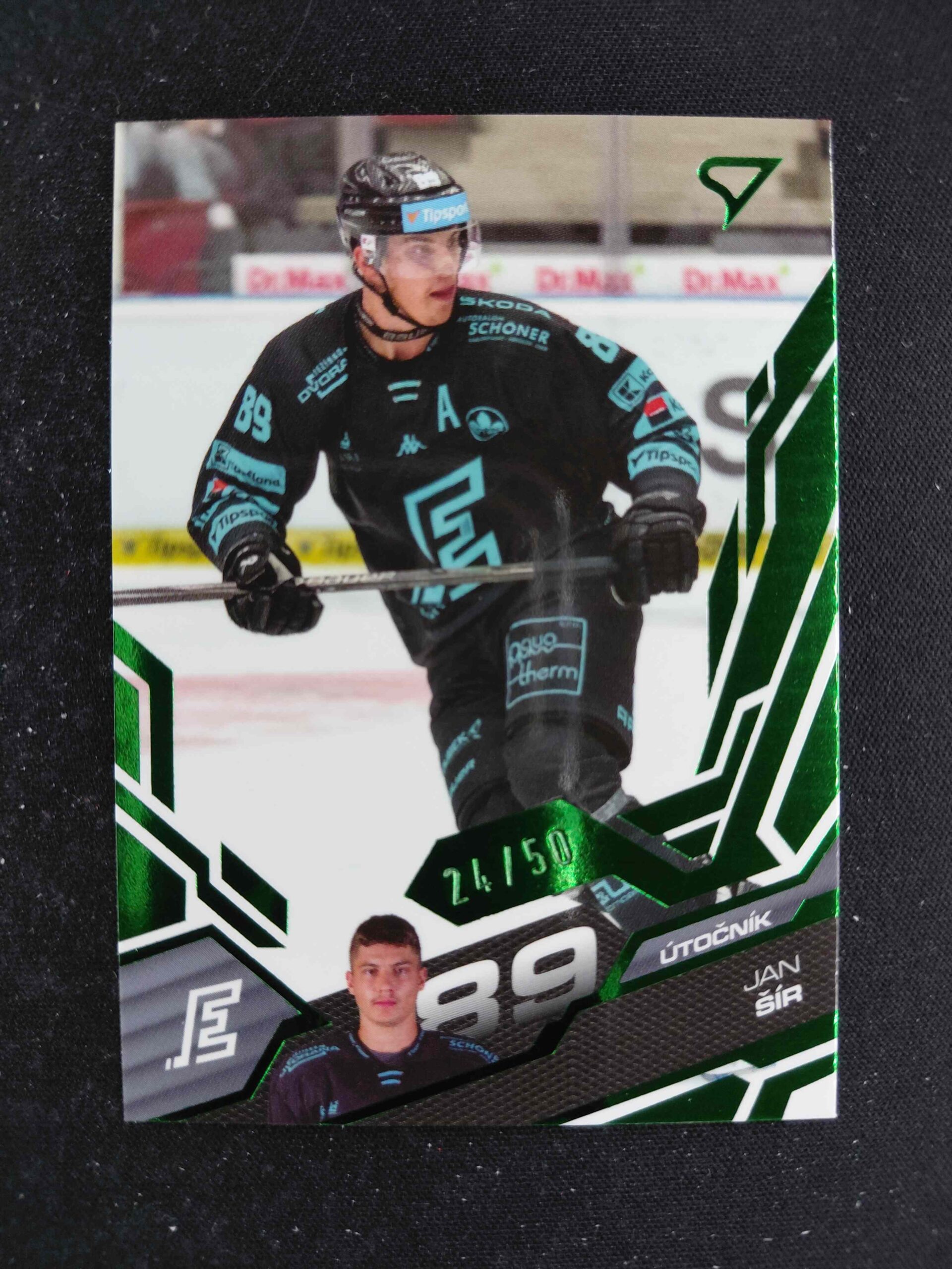 2025/2026 Sportzoo Serie 1 Emerald Green 89 Jan Šír Paralel 24/50