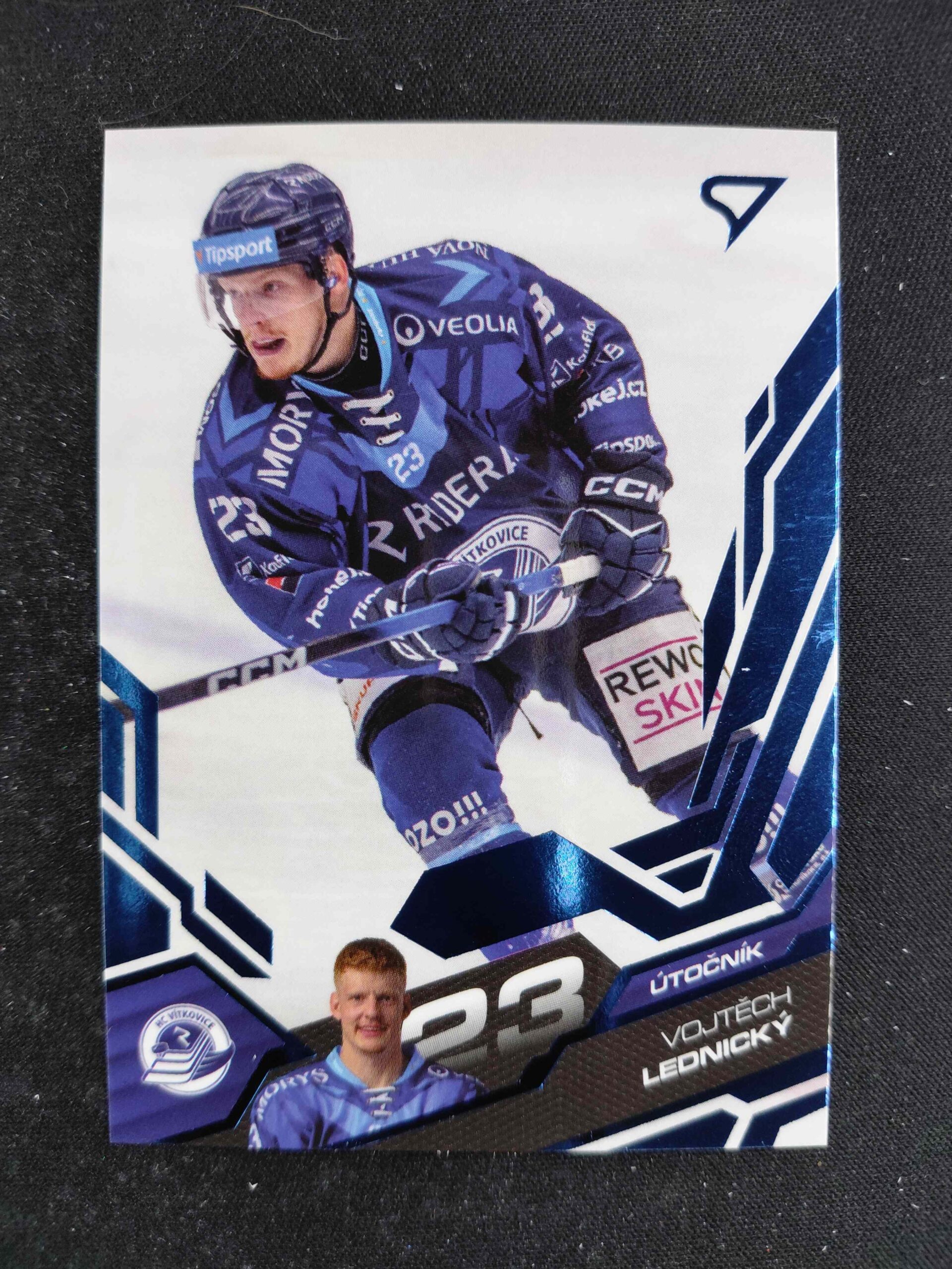 2025/2026 Sportzoo Serie 1 Azure Blue 212 Vojtěch Lednický Paralel