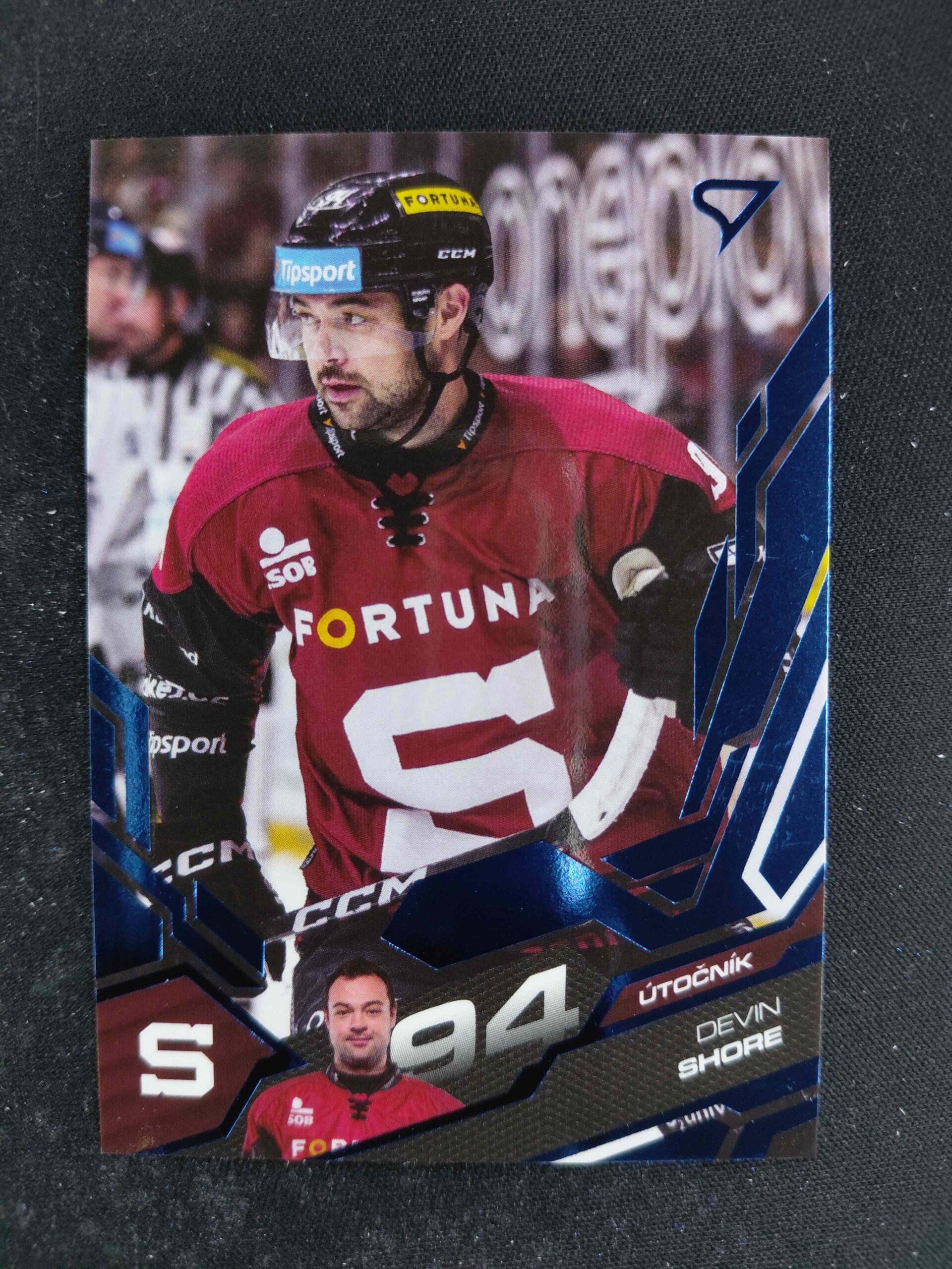 2025/2026 Sportzoo Serie 1 Azure Blue 53 Devin Shore Paralel