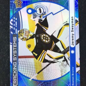 2025/2026 Upper Deck Series 1 Tracking Systems TS-5 Jeremy Swayman Inzert