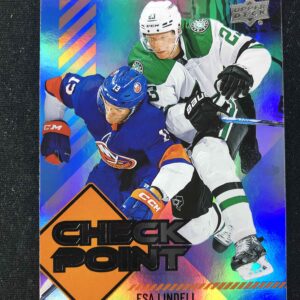 2024/2025 Upper Deck Series 1 Checkpoint CP-24 Esa Lindell Inzert