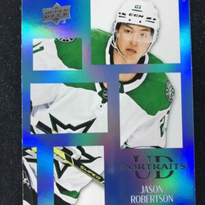 2024/2025 Upper Deck Series 1 Portraits P-29 Jason Robertson Inzert
