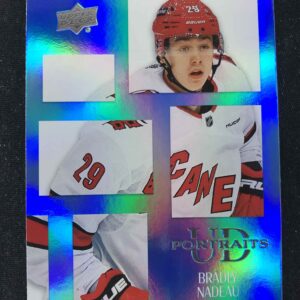 2024/2025 Upper Deck Series 2 Portraits P49 Bradly Nadeau Inzert