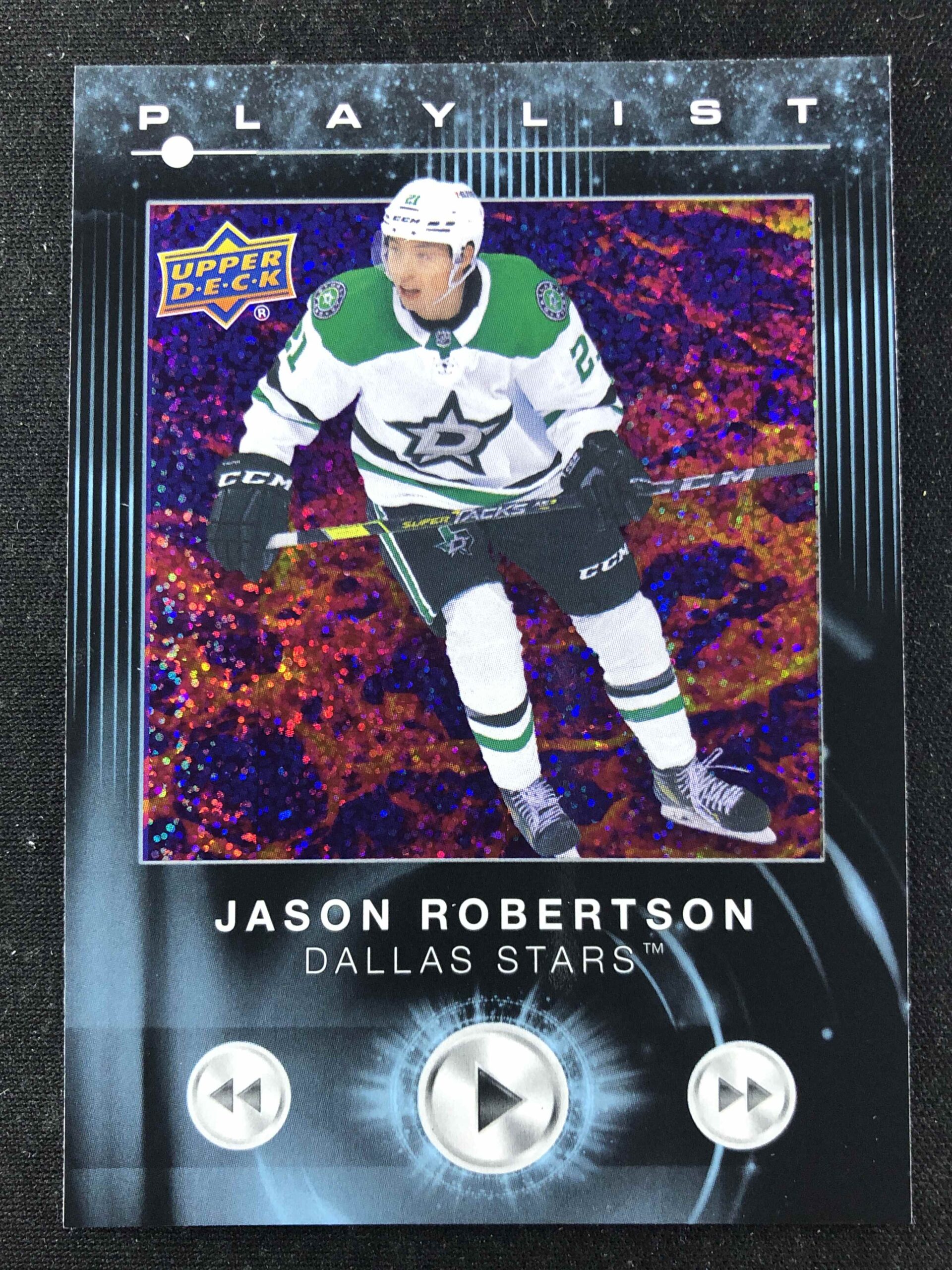 2024/2025 Upper Deck Series 2 Playlist Speckled PL-2 Jason Robertson Inzert