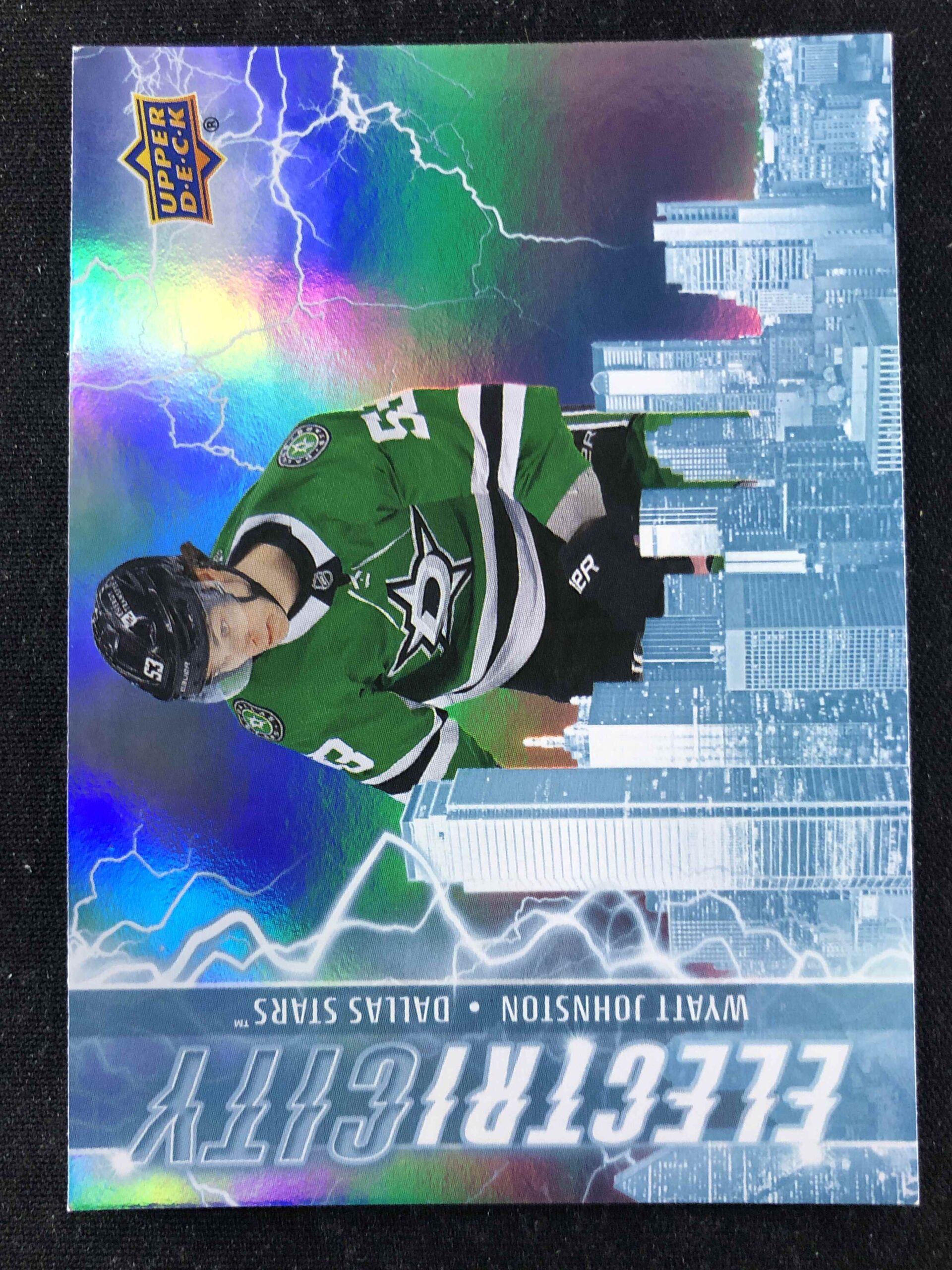 2024/2025 Upper Deck Series 2 Electricity EC-21 Wyatt Johnston Inzert
