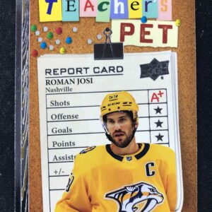 2023/2024 Upper Deck Series 1 Teachers Pet TP-5 Roman Josi Inzert