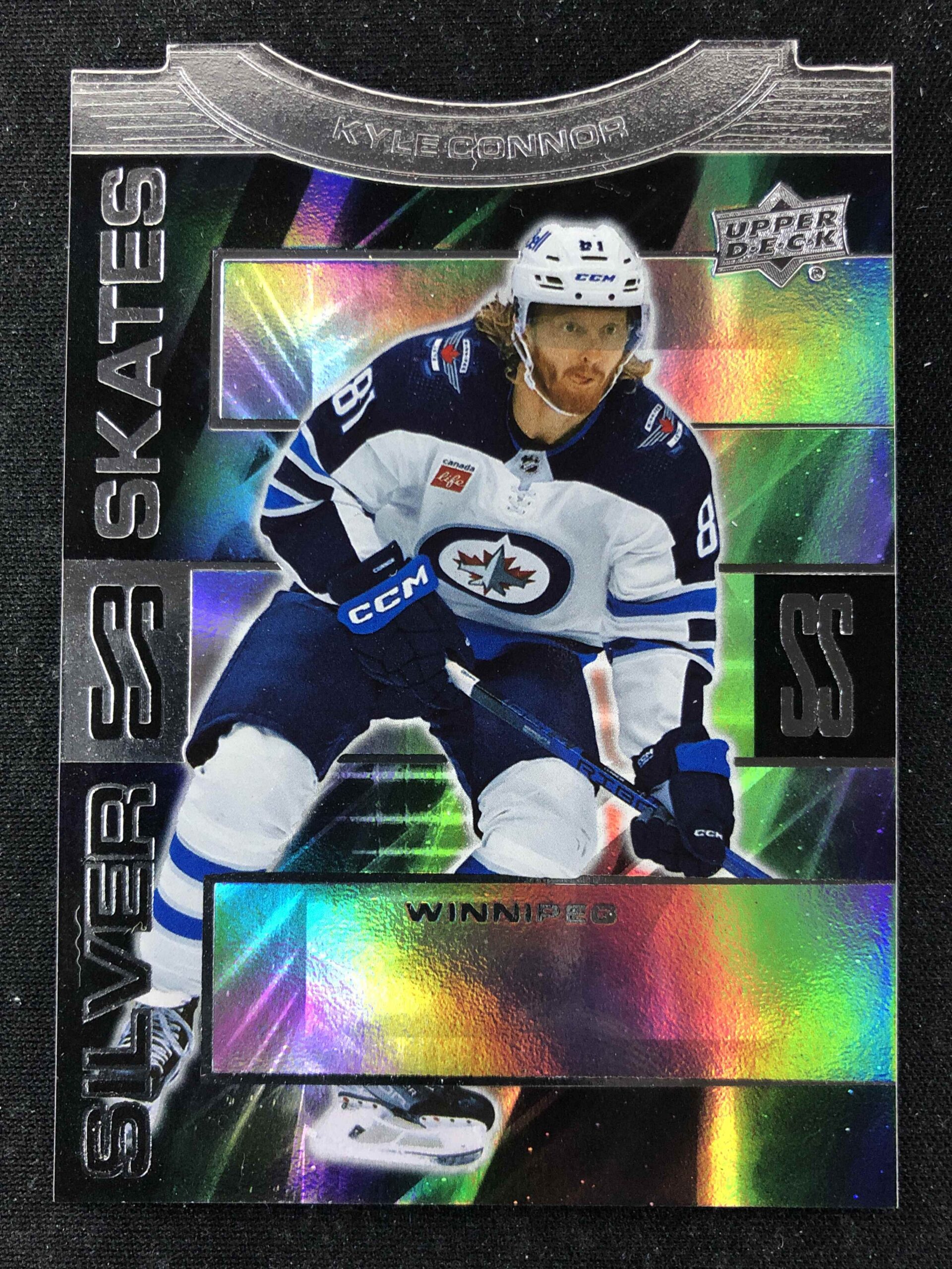 2023/2024 Upper Deck Extended Silver Skates SS-31 Kyle Connor Inzert