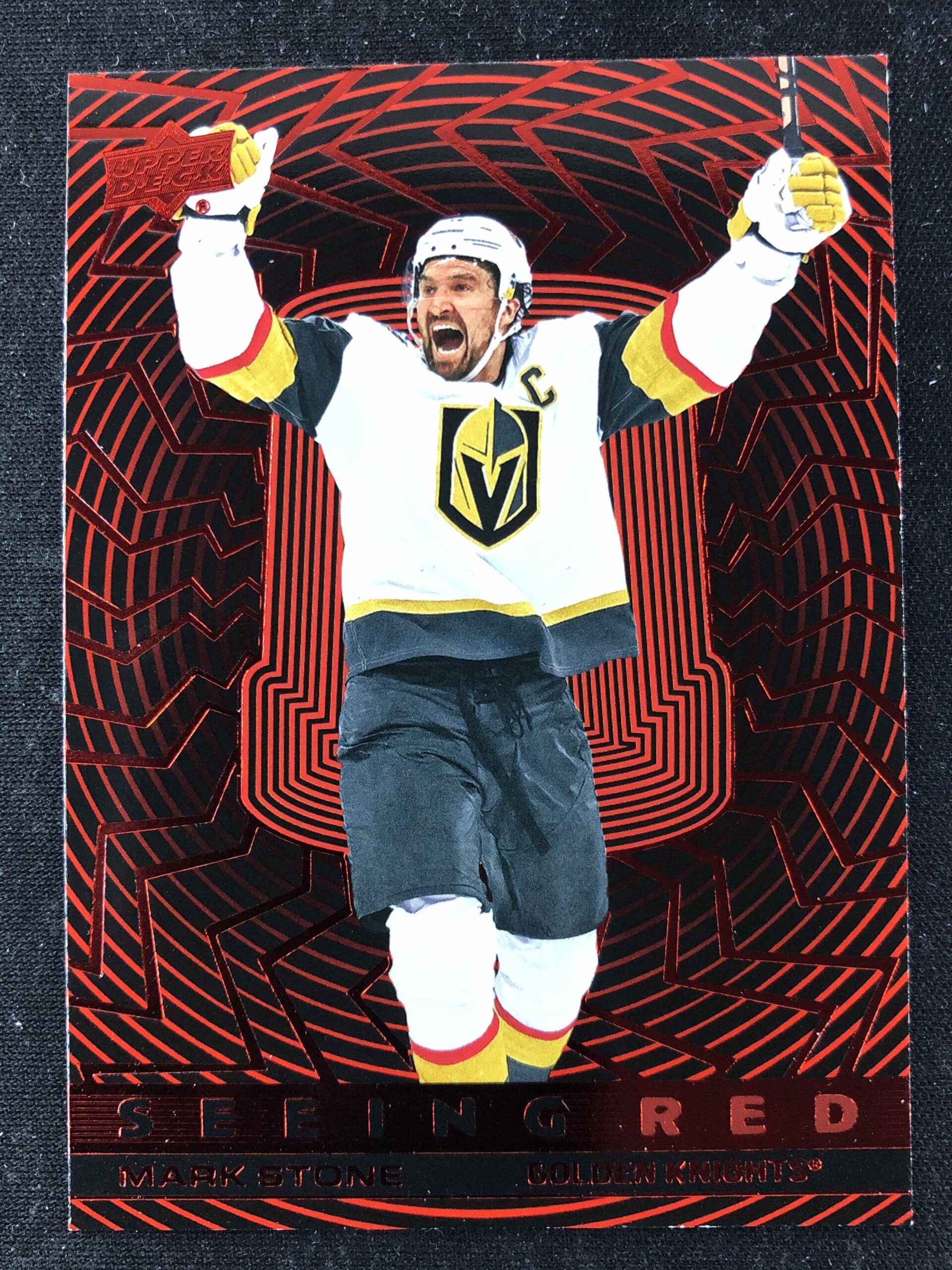 2023/2024 Upper Deck Extended Seeing Red SR-65 Mark Stone Inzert