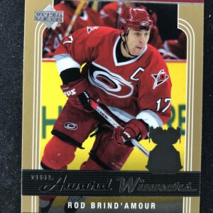 2006/2007 Upper Deck Series 1 NHL Award Winners AW6 Rod Brind'Amour Inzert