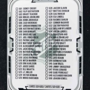 2025/2026 Upper Deck O-Pee-Chee Base 600 Checklist