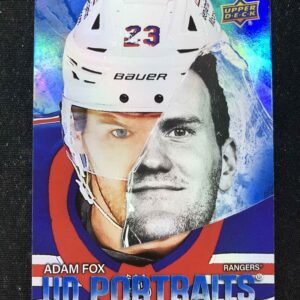 2025/2026 Upper Deck Series 1 Portraits P-2 Adam Fox Inzert