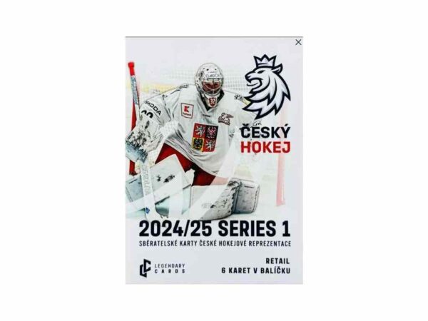 2024/25 Legendary Cards Český Hokej Series 1 Retail balíček