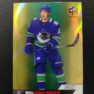 2020/2021 Upper Deck Extended HoloGrFX HG-4 Nils Hoglander Inzert