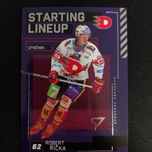 2023/2024 Sportzoo Serie 2 Starting Lineup SL-17 Robert Říčka Inzert