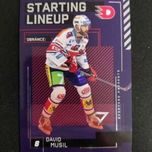 2023/2024 Sportzoo Serie 2 Starting Lineup SL-15 David Musil Inzert
