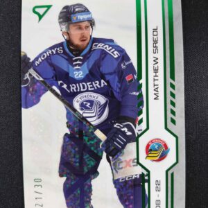 2024/2025 Sportzoo Play Off Green Glitter 421 Matthew Sredl Paralel 21/30