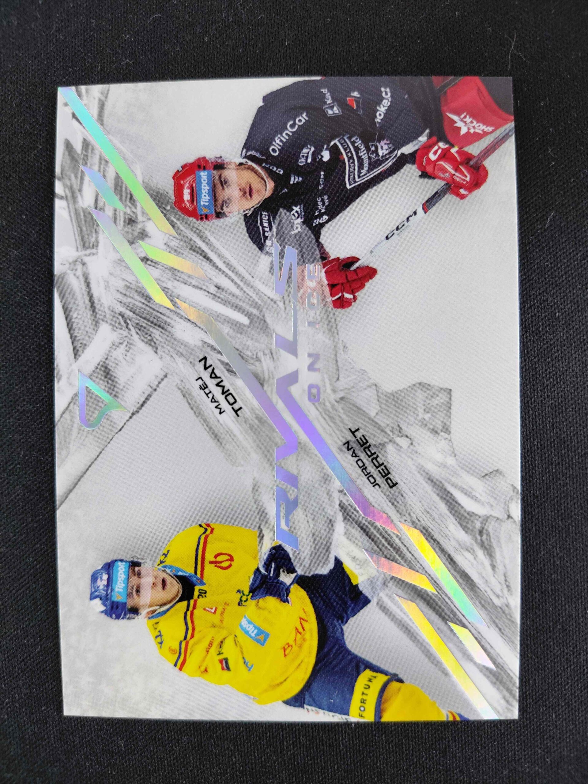 2024/2025 Sportzoo Serie 2 Rivals on Ice RI-12 Matěj Toman, Jordan Perret Inzert
