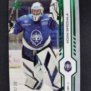 2024/2025 Sportzoo Serie 1 Green Glitter 235 Adam Brízgala Paralel 10/30