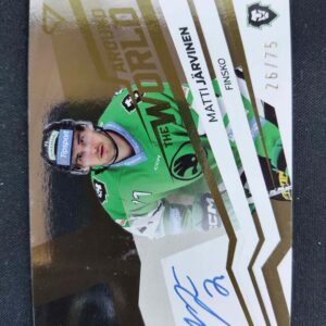 2023/2024 Sportzoo Serie 2 Around the World AUTO AWS-MJ Matti Järvinen AUTO 26/75