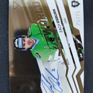 2023/2024 Sportzoo Serie 2 Around the World AUTO AWS-ZO Zach Osburn AUTO 75/75