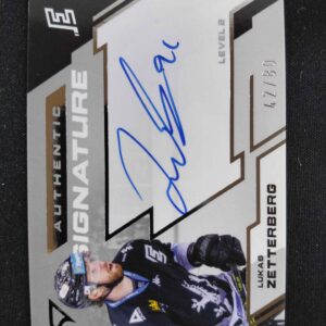 2023/2024 Sportzoo Serie 2 Authentic Signature Level 2 SL2-LZ Lukas Zetterberg AUTO 42/80