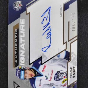 2023/2024 Sportzoo Serie 2 Authentic Signature Level 1 SL1-RK Ronald Knot AUTO 106/130