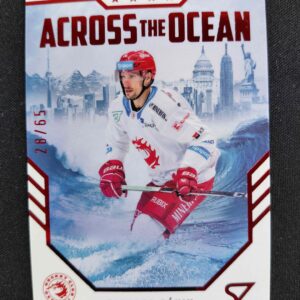 2023/2024 Sportzoo Serie 2 Across the Ocean Red AO-02 Richard Panik Inzert 28/65
