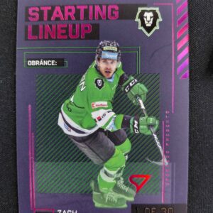 2023/2024 Sportzoo Serie 2 Starting Lineup 3rd Period SL-56 Zach Osburn Inzert /30