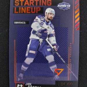 2023/2024 Sportzoo Serie 2 Starting Lineup 2nd Period SL-39 Jan Ščotka Inzert /60